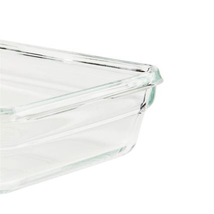 Tefal - Food storage container 0.6 L MSEAL GLASS Red/Glass