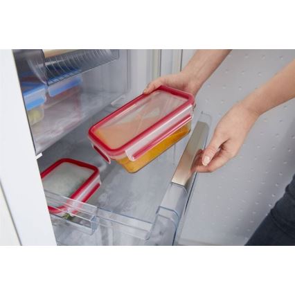 Tefal - Food storage container 0.85 L MSEAL GLASS red/glass