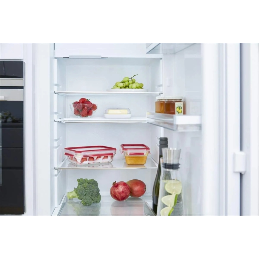 Tefal - Food storage container 1,3 l MSEAL GLASS red/glass