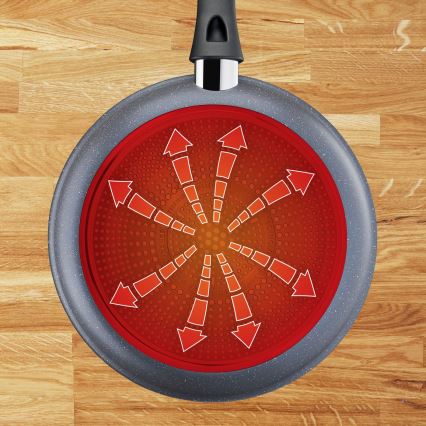 Tefal - HARD STONE 28 cm Wok Pan