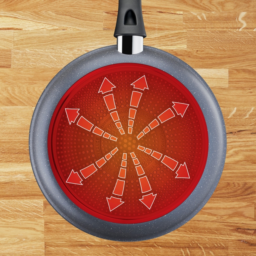 Tefal - HARD STONE 28 cm Wok Pan