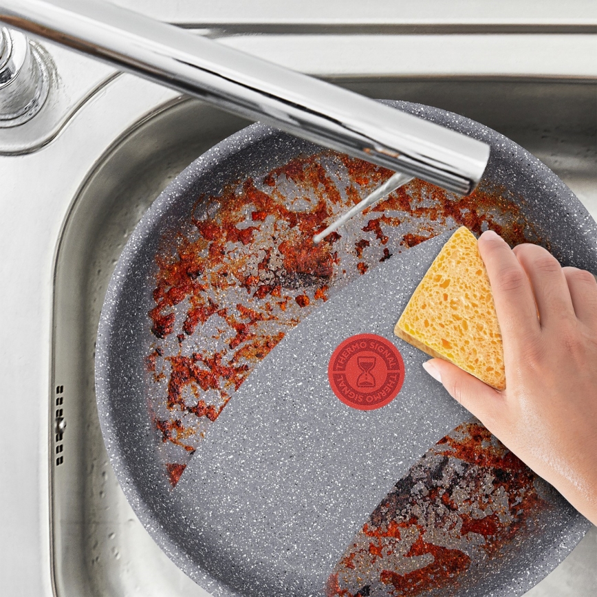 Tefal - HARD STONE Wok Pan 28 cm