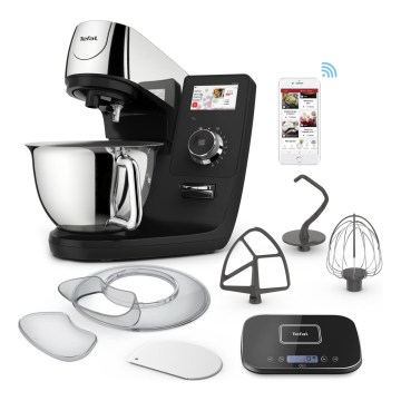Tefal - I-COACH TOUCH kitchen machine with scale 1200W/230V stainless steel