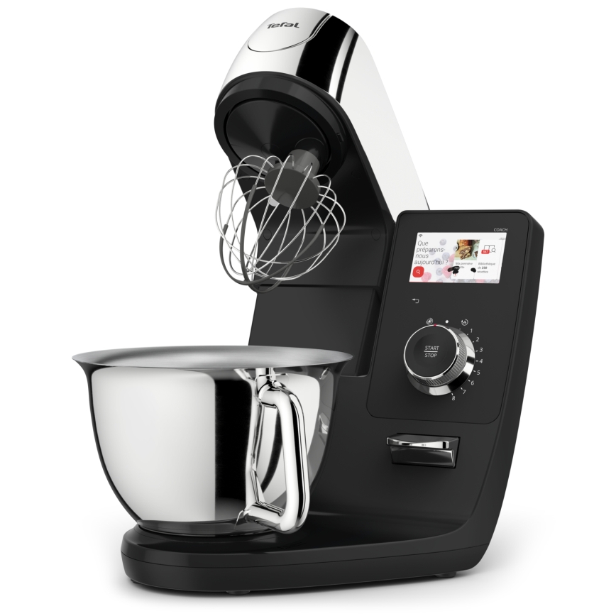 Tefal - I-COACH TOUCH kitchen machine with scale 1200W/230V stainless steel