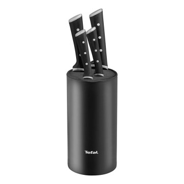 Tefal - ICE FORCE 4-piece kitchen knife set with stand