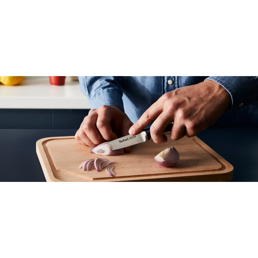 Tefal - ICE FORCE 4-piece kitchen knife set with stand