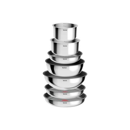 Tefal - INGENIO COOK 15-Piece Stainless Steel Cookware Set