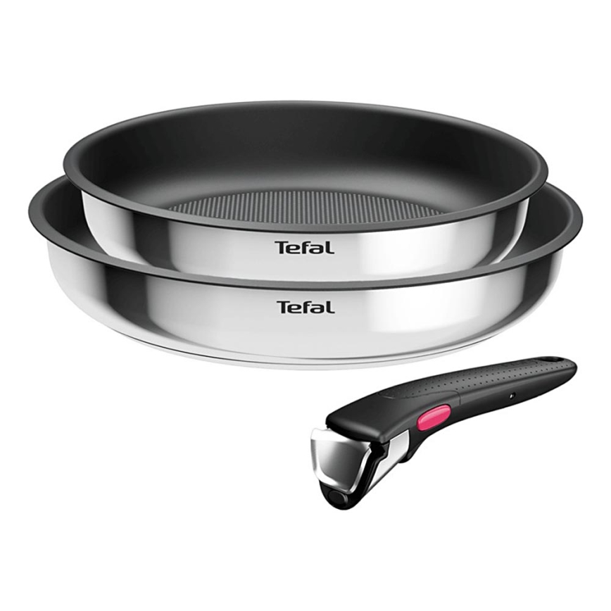 Tefal - INGENIO COOK 3-piece stainless steel cookware set