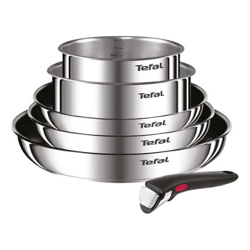 Tefal INGENIO COOK 6-Piece Stainless Steel Cookware Set