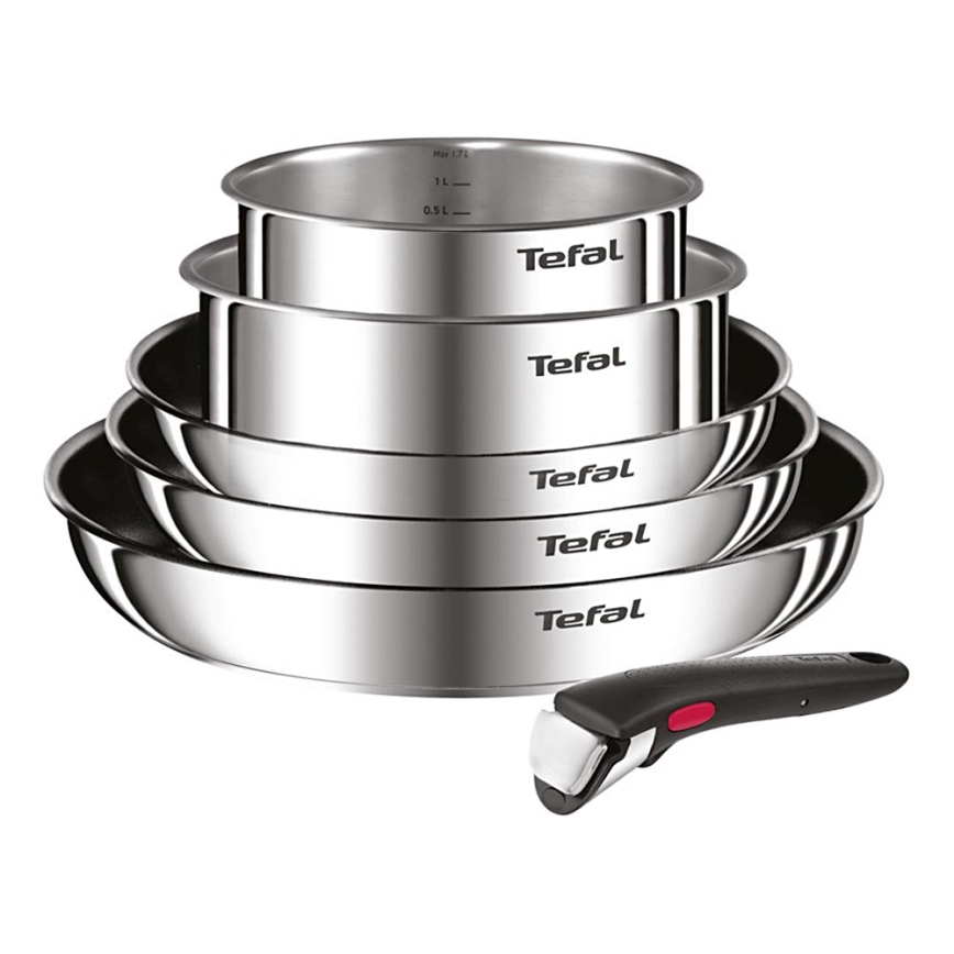 Tefal INGENIO COOK 6-Piece Stainless Steel Cookware Set