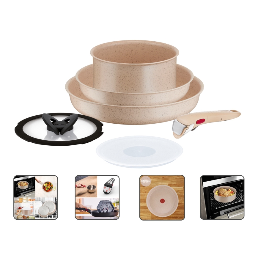 Tefal - INGENIO DELIGHT 6-piece cookware set