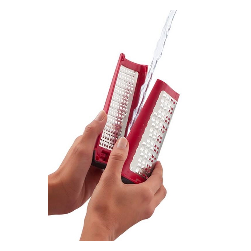 Tefal - INGENIO Handheld Double-Sided Grater, Stainless Steel/Black