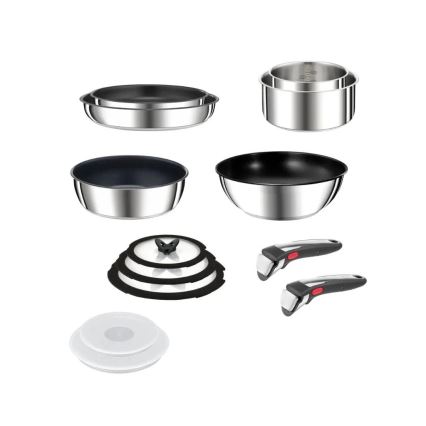 Tefal - INGENIO PREFERENCE ON 13-piece Stainless Steel Cookware Set
