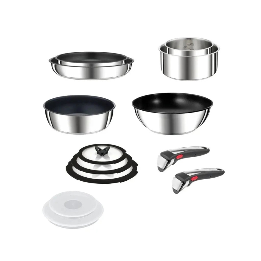 Tefal - INGENIO PREFERENCE ON 13-piece Stainless Steel Cookware Set
