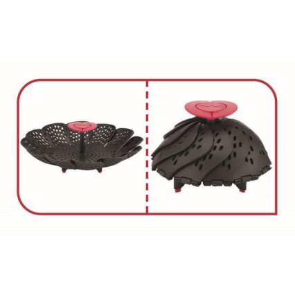 Tefal - INGENIO Steamer Basket Black/Red