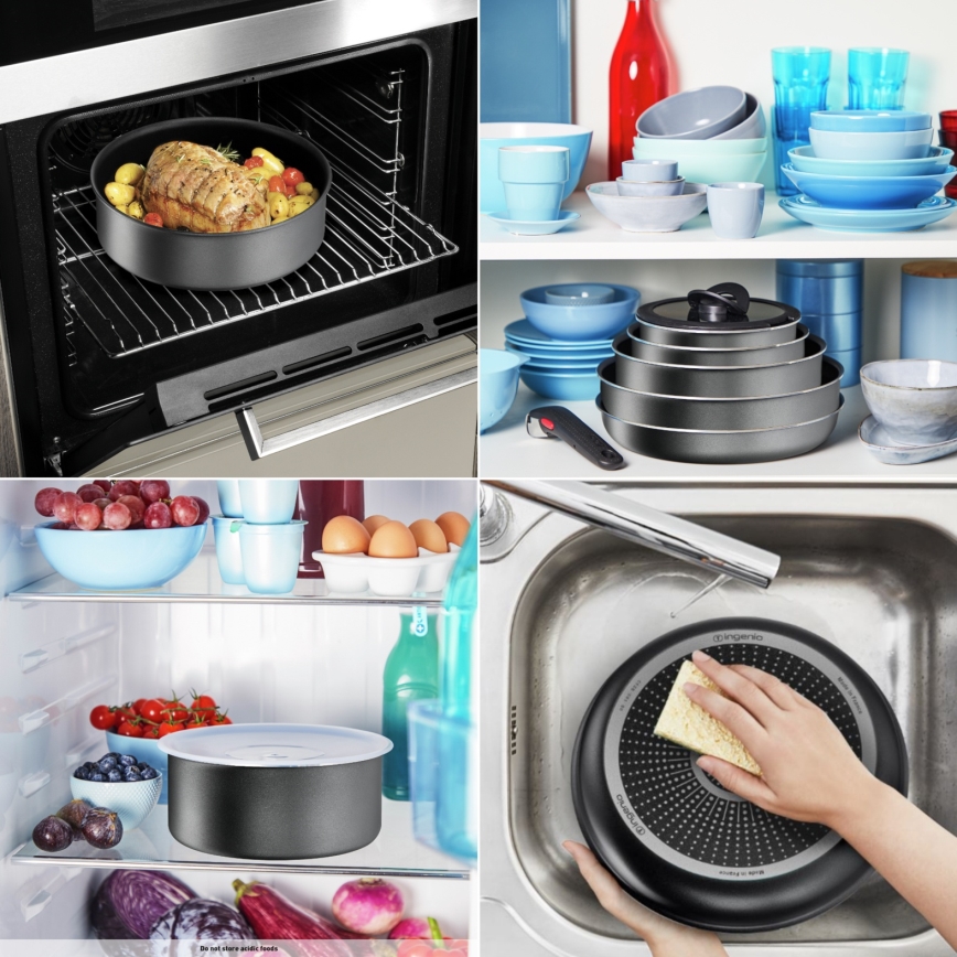 Tefal - INGENIO XL FORCE 4-Piece Cookware Set