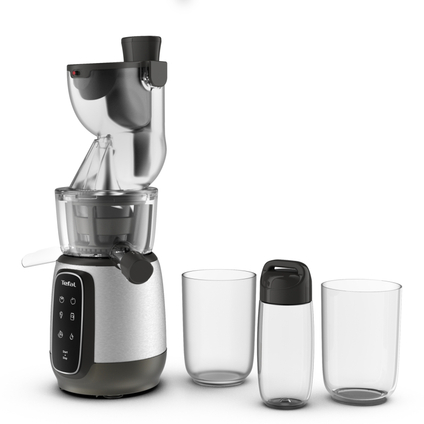 Tefal - Juicer ULTRA 200W/230V matte chrome