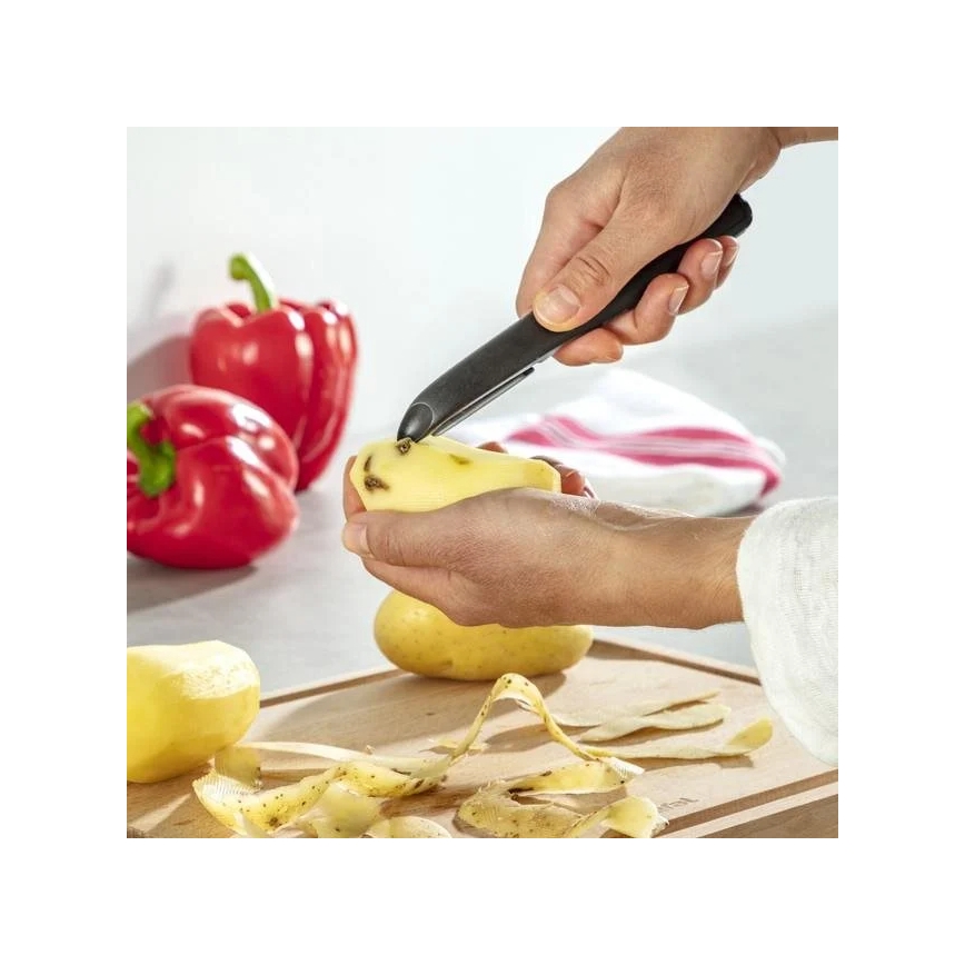 Tefal - Kitchen peeler COLORFOOD 17 cm black