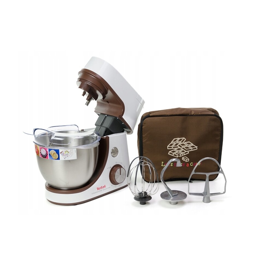 Tefal - Kitchen robot MASTERCHEF GOURMET 1100W/230V white