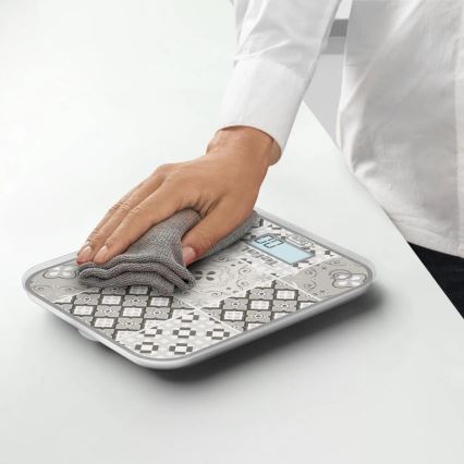 Tefal - Kitchen scale OPTISS 2xAAA beige