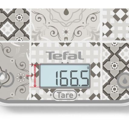 Tefal - Kitchen scale OPTISS 2xAAA beige