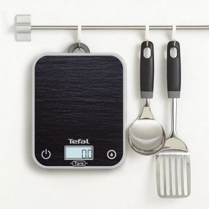 Tefal - Kitchen scale OPTISS 2xAAA black