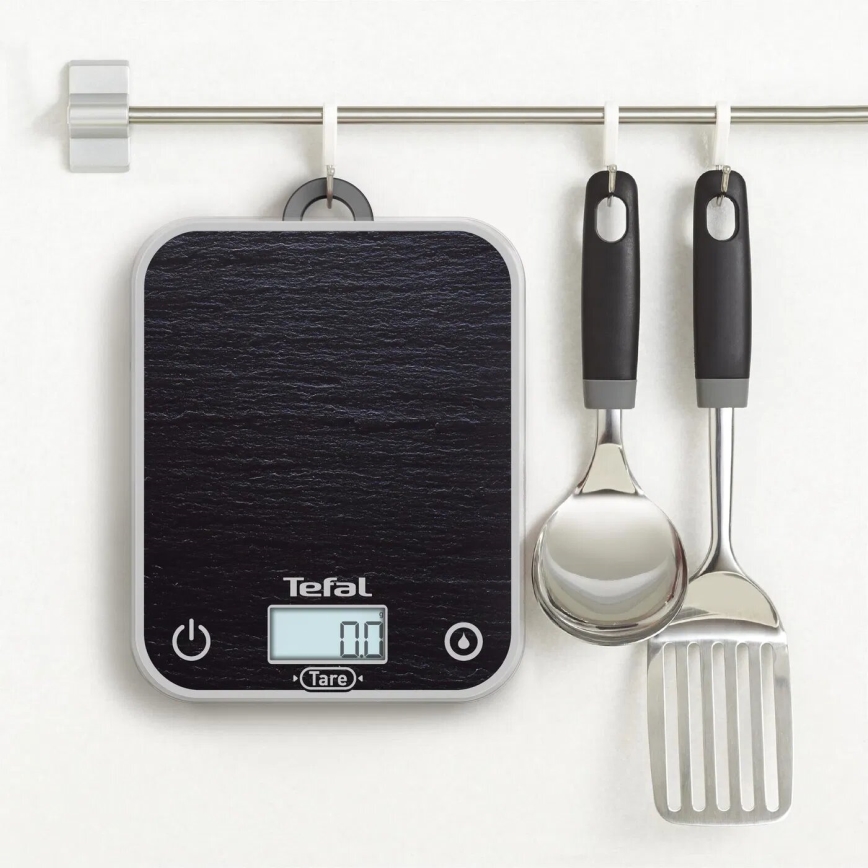 Tefal - Kitchen scale OPTISS 2xAAA black