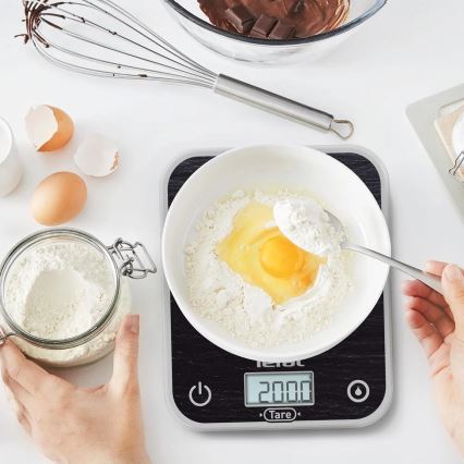 Tefal - Kitchen scale OPTISS 2xAAA black