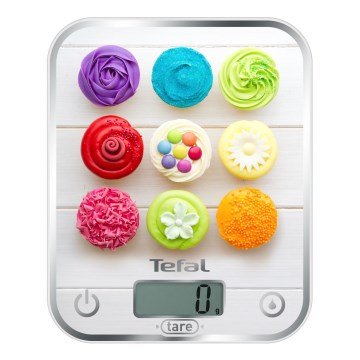 Tefal - Kitchen scale OPTISS 2xAAA colorful
