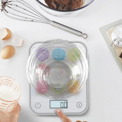 Tefal - Kitchen scale OPTISS 2xAAA colorful