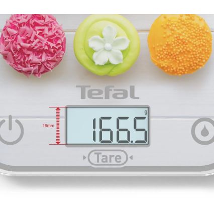 Tefal - Kitchen scale OPTISS 2xAAA colorful
