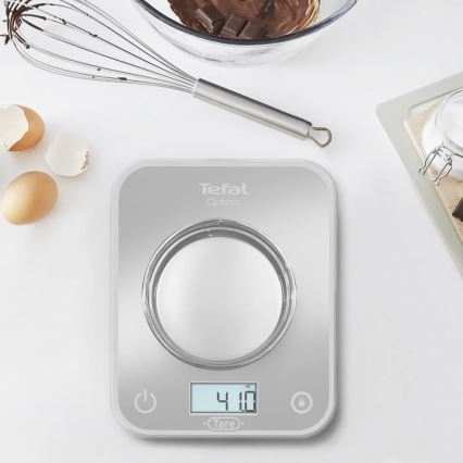 Tefal - Kitchen scale OPTISS 2xAAA grey