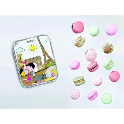Tefal - Kitchen scale OPTISS PARIS 2xAAA