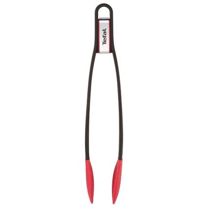 Tefal - Kitchen tongs INGENIO black/red