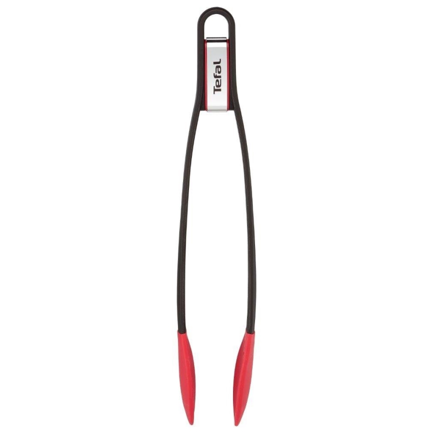 Tefal - Kitchen tongs INGENIO black/red
