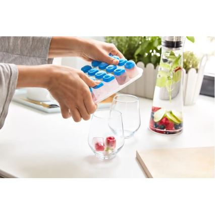 Tefal - MASTER SEAL 24-Cube Ice Tray, Blue