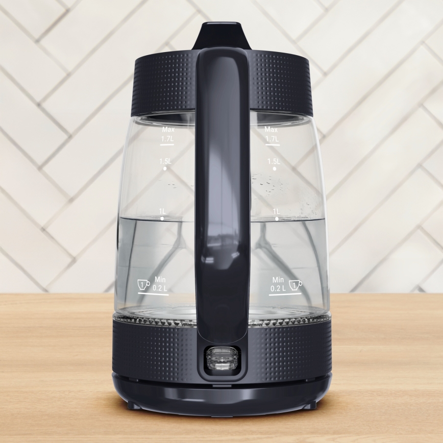 Tefal - MORNING GLASS Rapid‑Boil Electric Kettle 1.7 L, 2000 W / 230 V