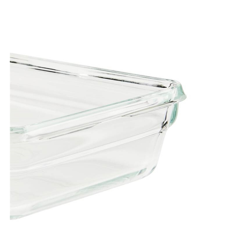 Tefal - MSEAL GLASS 0.45 L Food Container, Red/Glass
