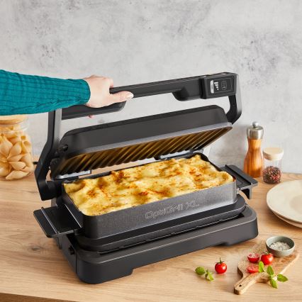Tefal - OPTIGRILL Contact Grill 2200W/230V Black