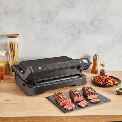 Tefal - OPTIGRILL Contact Grill 2200W/230V Black
