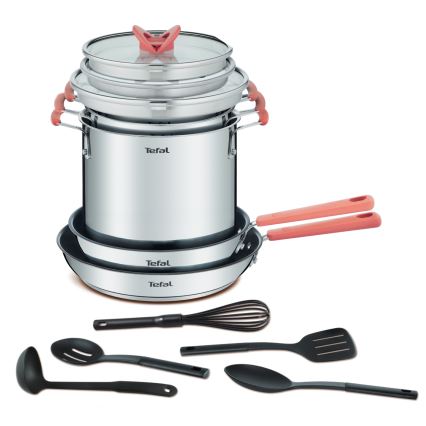 Tefal - OPTI'SPACE 13-piece cookware set