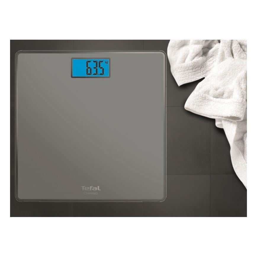 Tefal - Personal scale CLASSIC 2xAAA grey