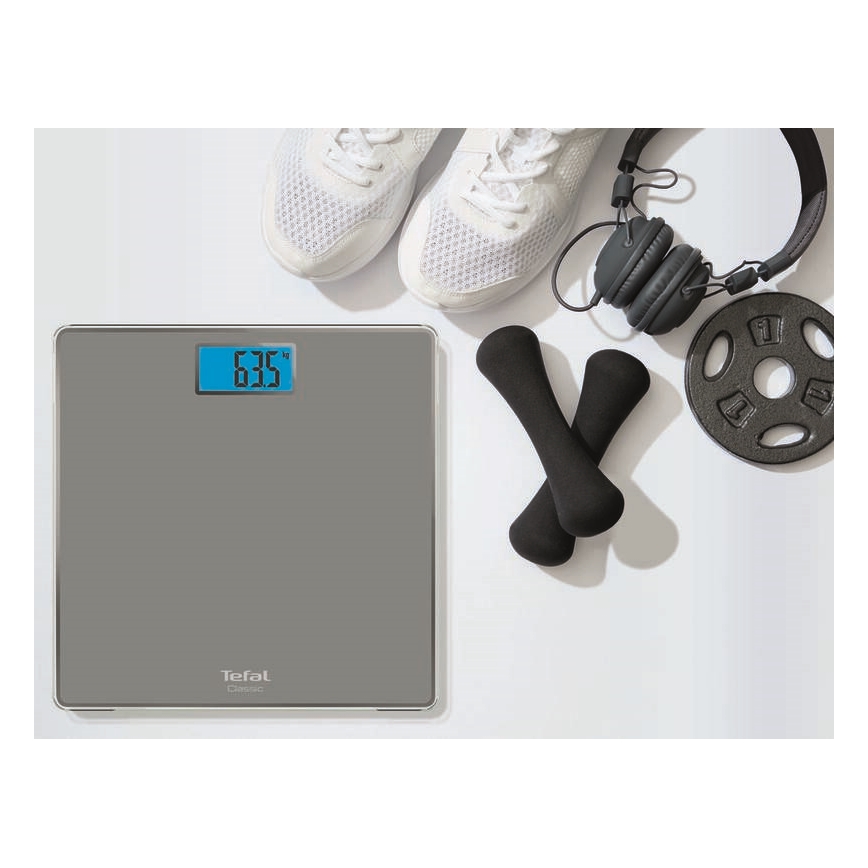 Tefal - Personal scale CLASSIC 2xAAA grey