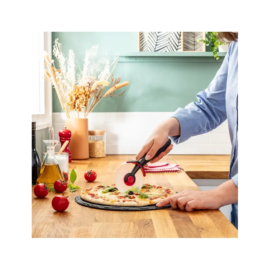 Tefal - Pizza cutter INGENIO stainless steel/black