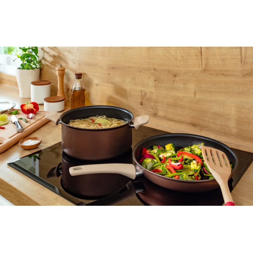 Tefal - Pot with lid RESPECT Ø 24 cm