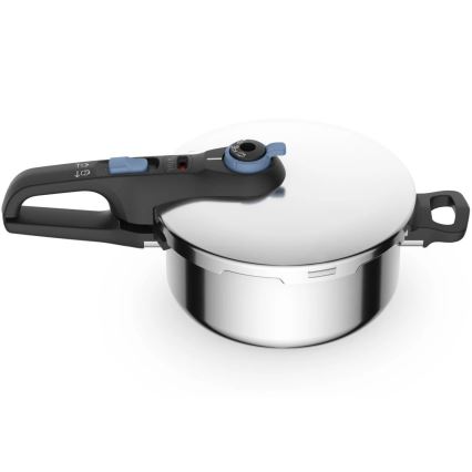 Tefal - Pressure cooker 4 l SECURE TRENDY stainless steel