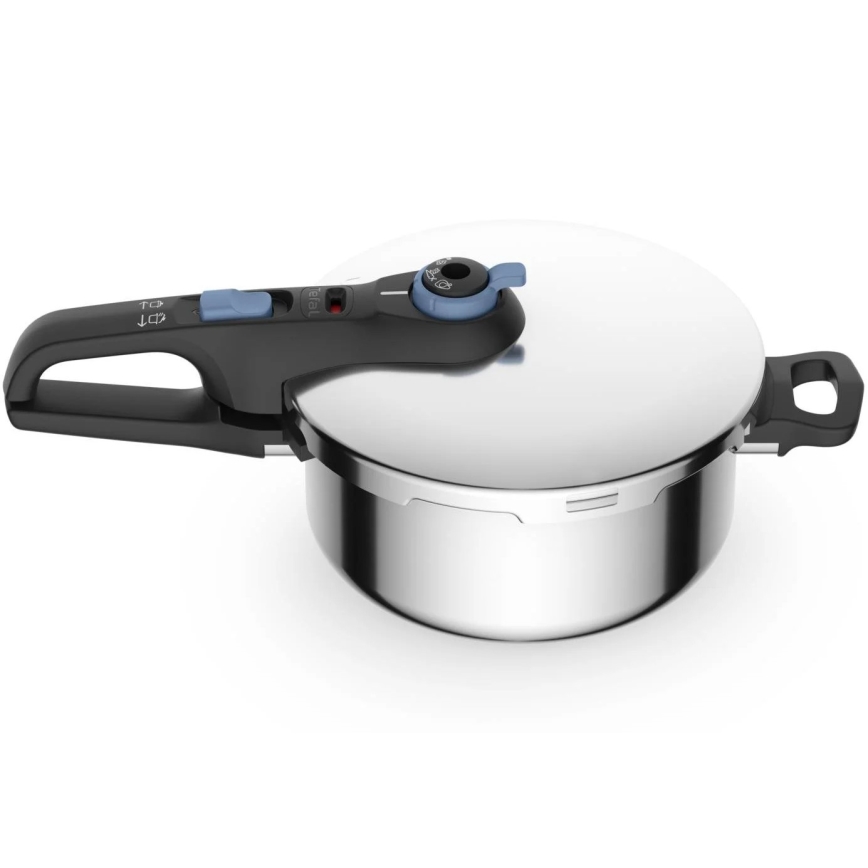 Tefal - Pressure cooker 4 l SECURE TRENDY stainless steel