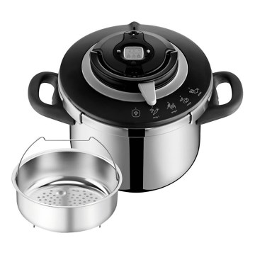 Tefal - Pressure cooker 6 l CLIPSO+ CHEF stainless steel
