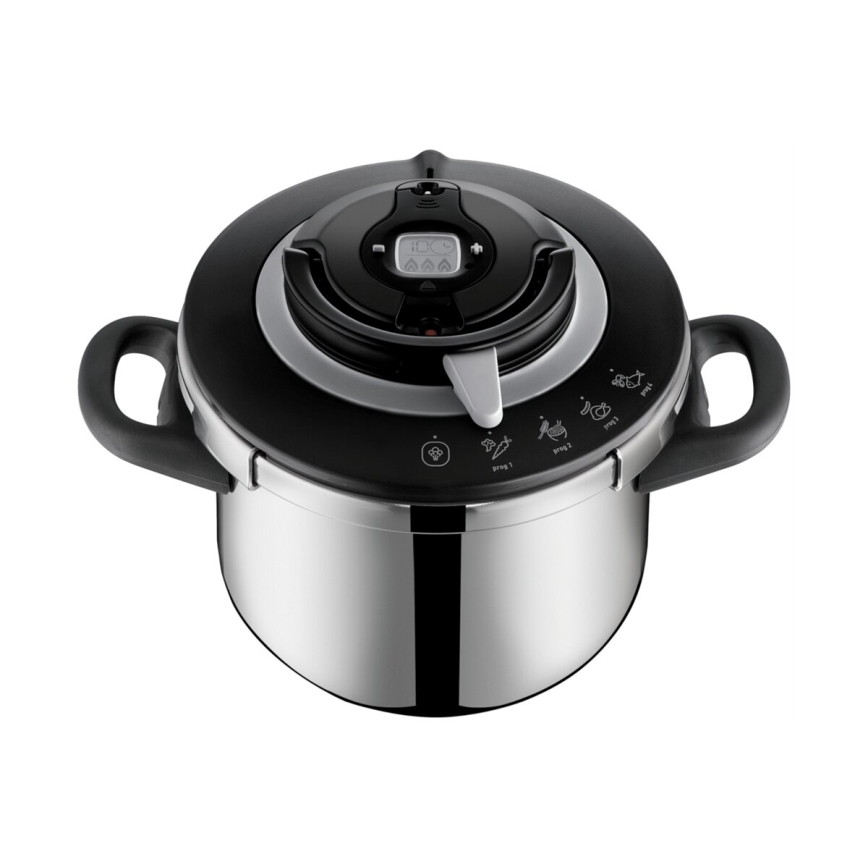 Tefal - Pressure cooker 6 l CLIPSO+ CHEF stainless steel