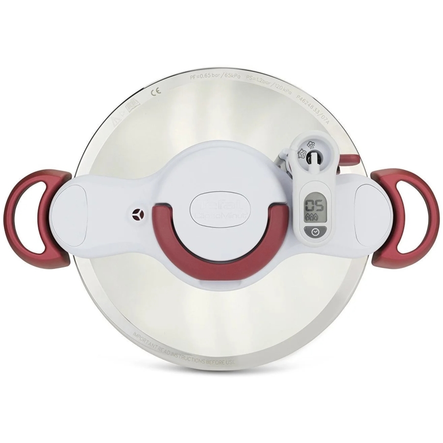 Tefal - Pressure cooker 6 l CLIPSO MINUT PERFECT stainless steel
